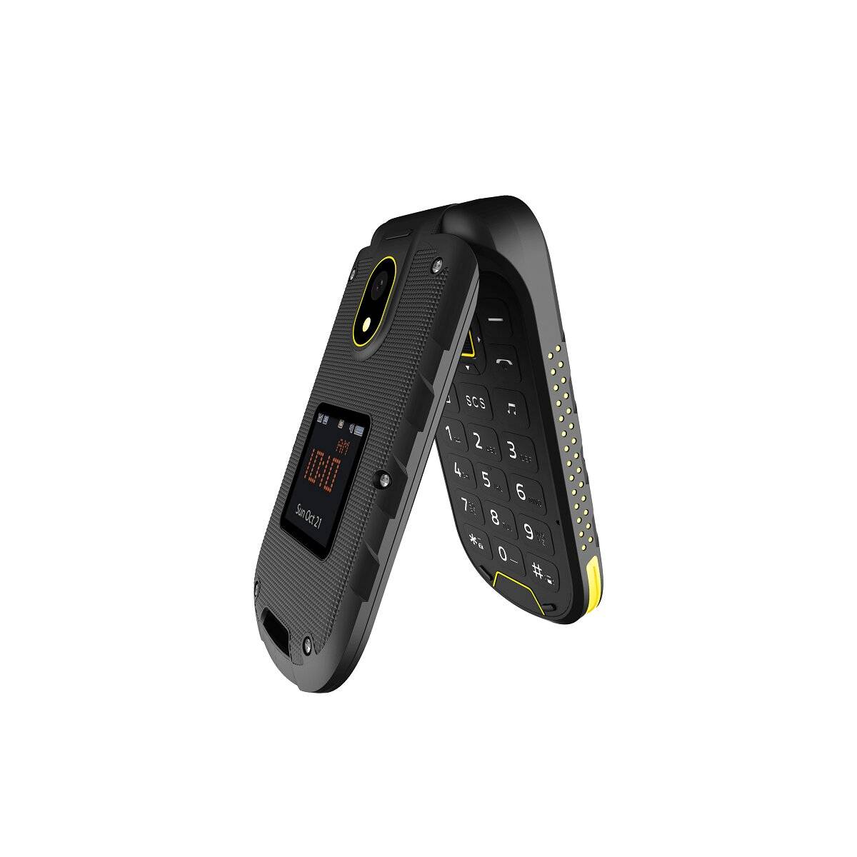 HAMMER BOW LTE DUAL-SIM 1200mAh 128 MB 2,4 Zoll USB Typ C IP68-Zertifiziert Schwarz