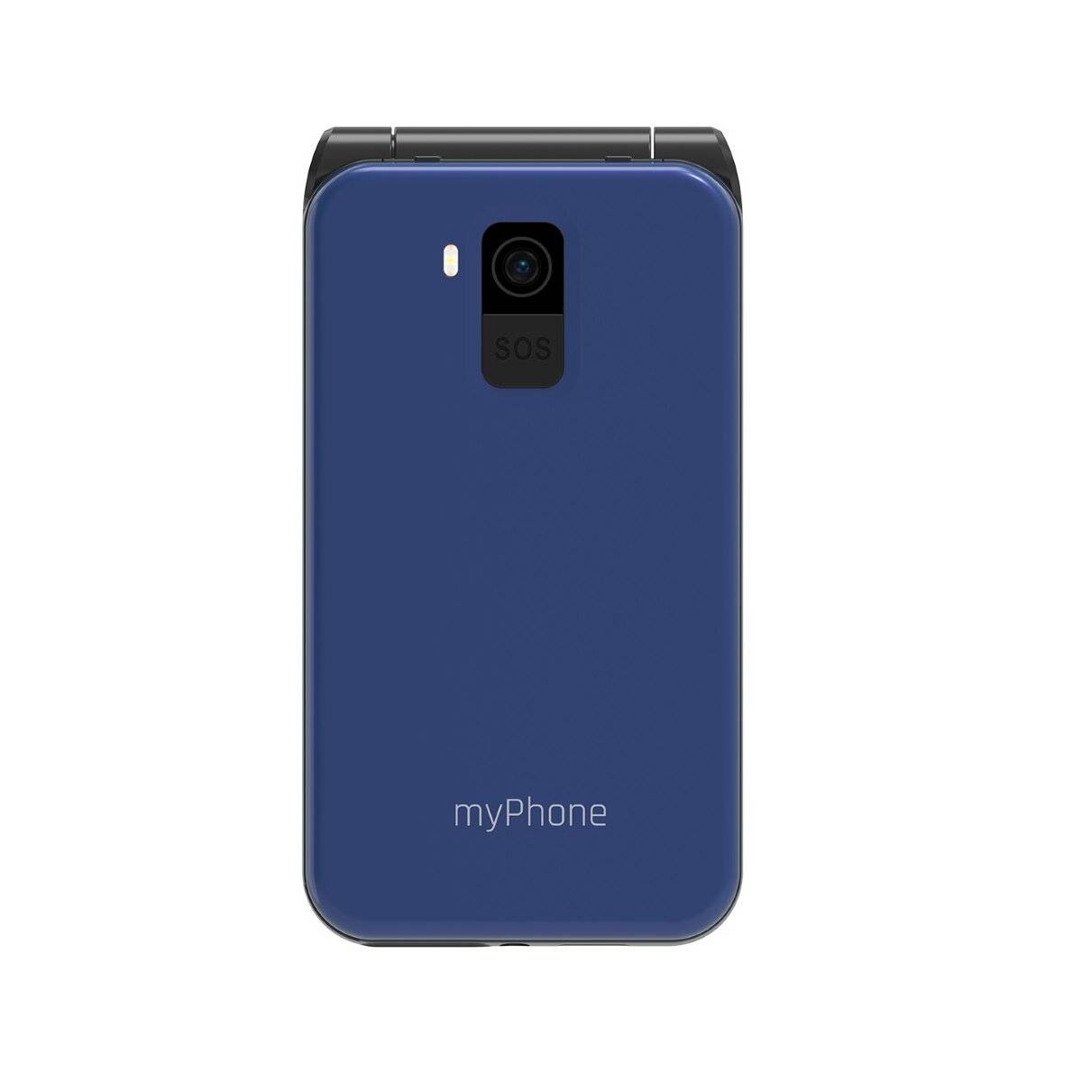 myPhone Flip LTE mit Ladegerät und Akku 1000 mAh 2,8 Zoll 1,3 Mpx Blau
