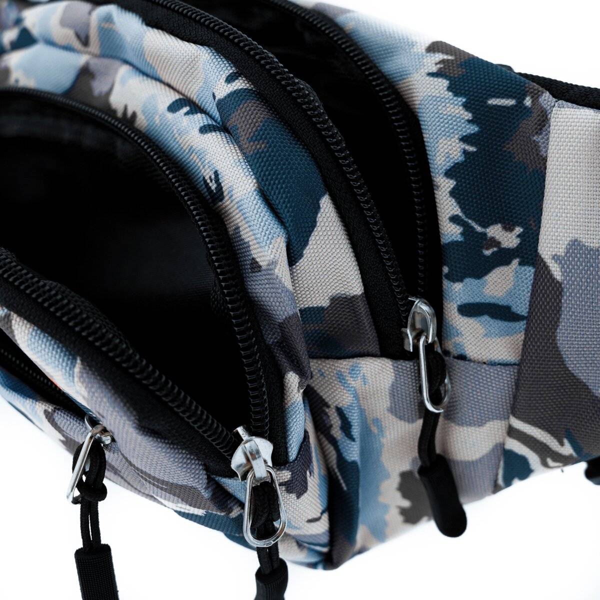 Umhängetasche aus Polyester Gürteltasche mit 3 Fächern sicherer Reißverschluss Motiv 2