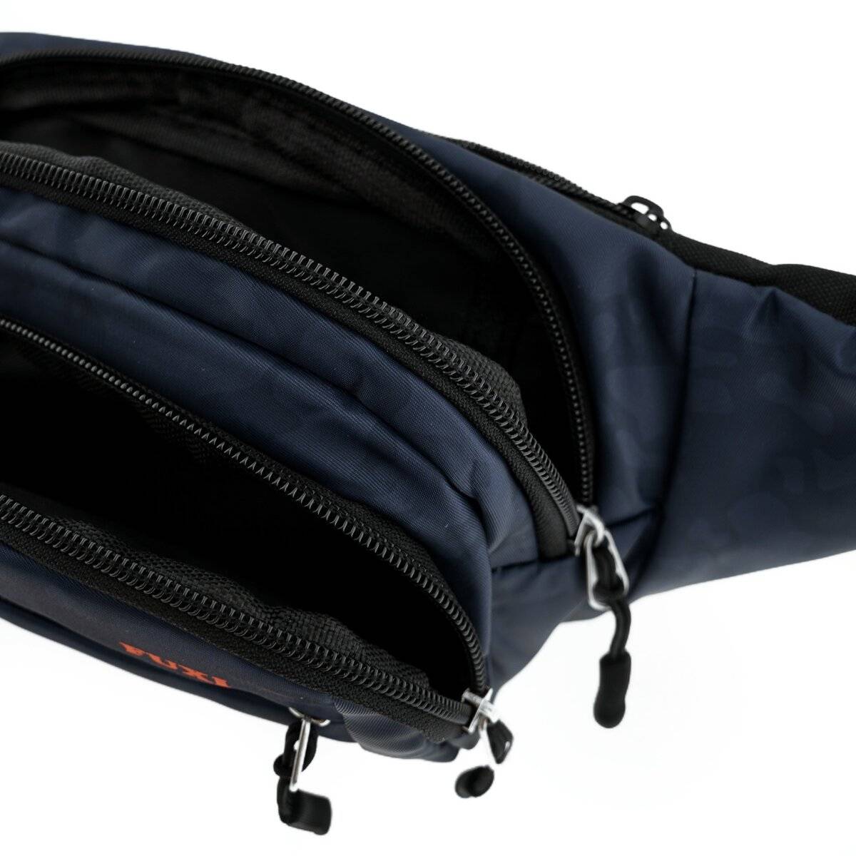 Umhängetasche aus Polyester Gürteltasche mit 3 Fächern sicherer Reißverschluss Motiv 4