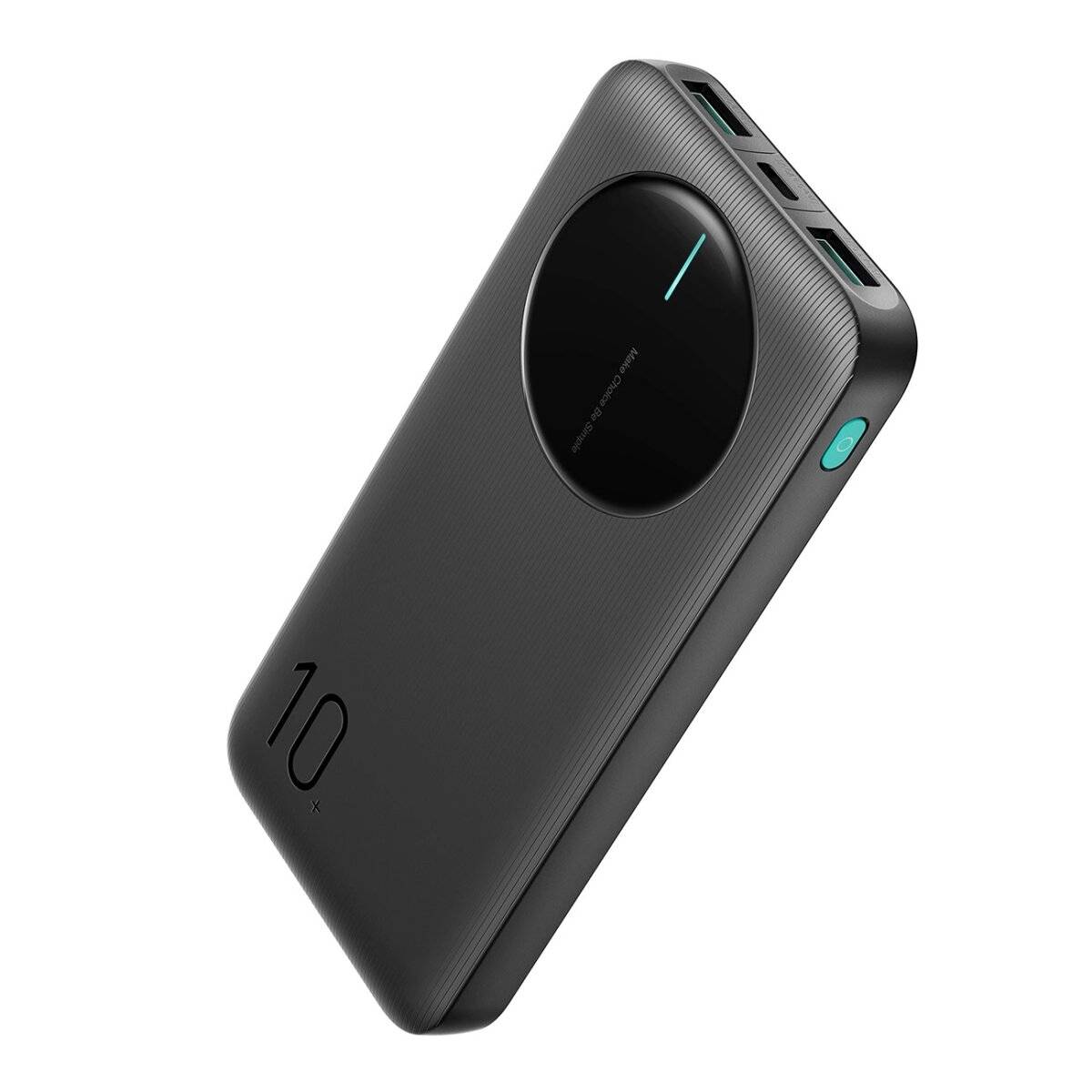 Powerbank Joyroom JR-PBF12 10000mAh 2,4A 2x USB-A 1x USB-C - Quick Charge Powerbank Schwarz