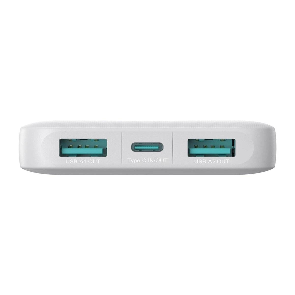 Powerbank Joyroom JR-PBF12 10000mAh 2,4A 2x USB-A 1x USB-C - Quick Charge Powerbank Weiß