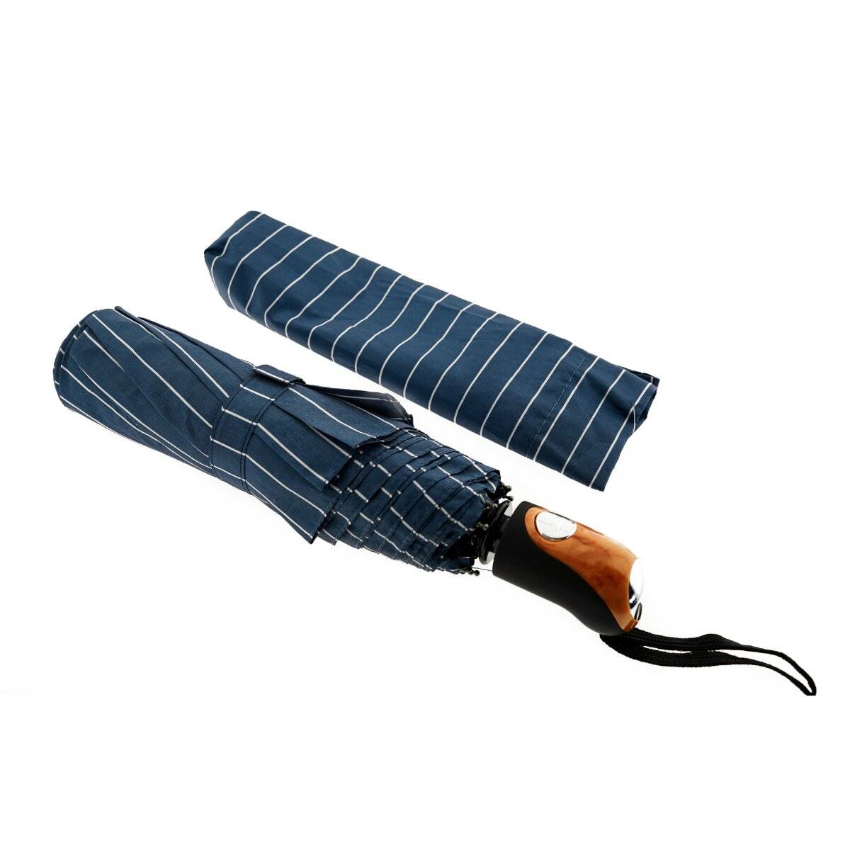 Teleskop Taschenschirm mit Schutzhülle mit Muster ø100 cm ergonomischer Griff Motiv 4