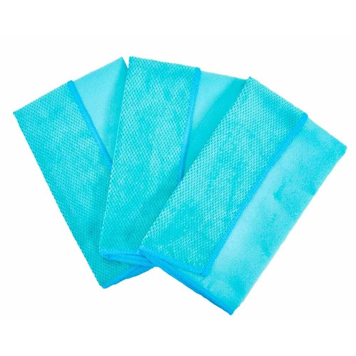 Poliertuch 30 x 40 cm – Zwei Seiten für gründliche Reinigung und glänzende Oberflächen 1 Stück