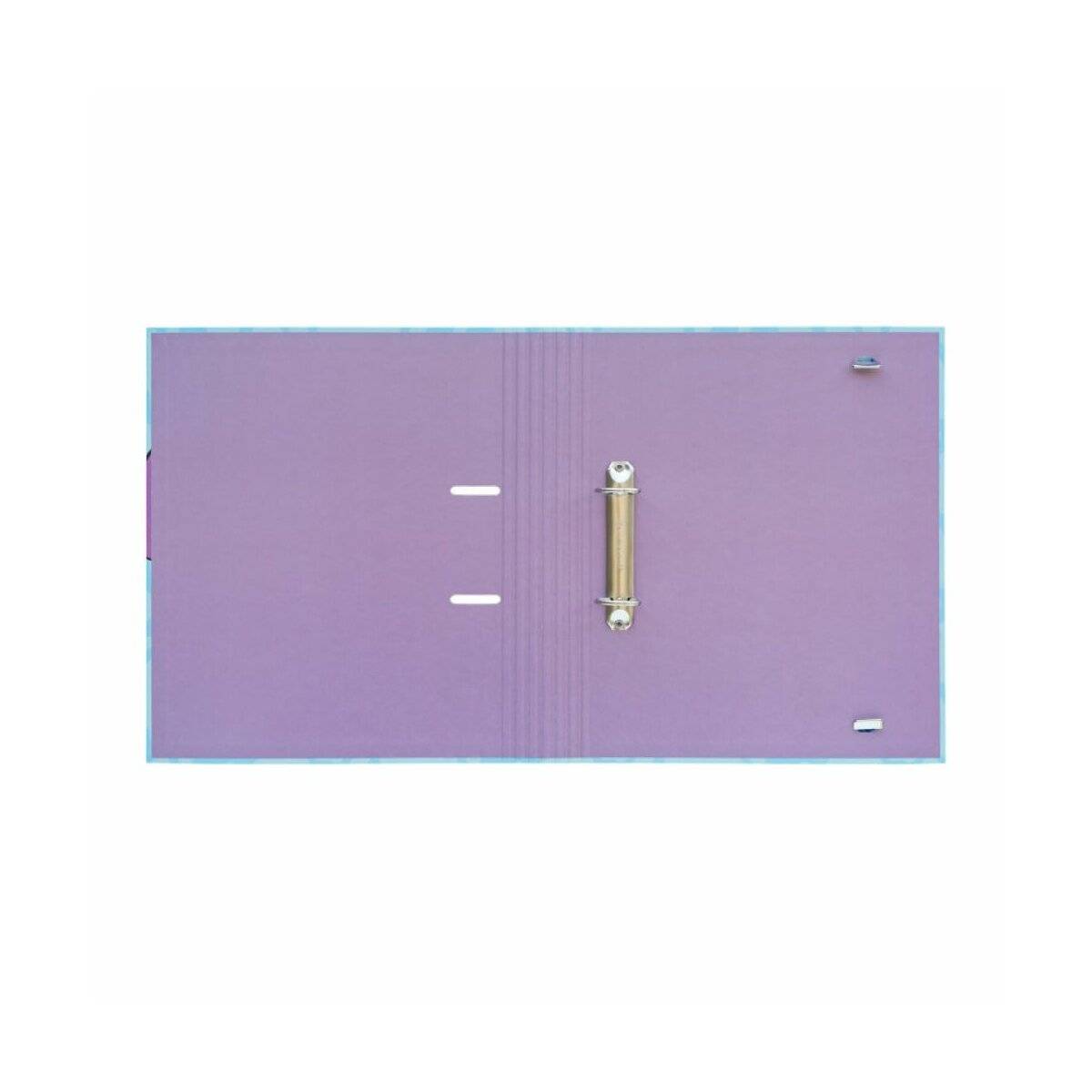 Zwei-Ring Ordner Blau - Stitch A4-Ordner mit 2 Ringen und Gummiband 32x28 cm