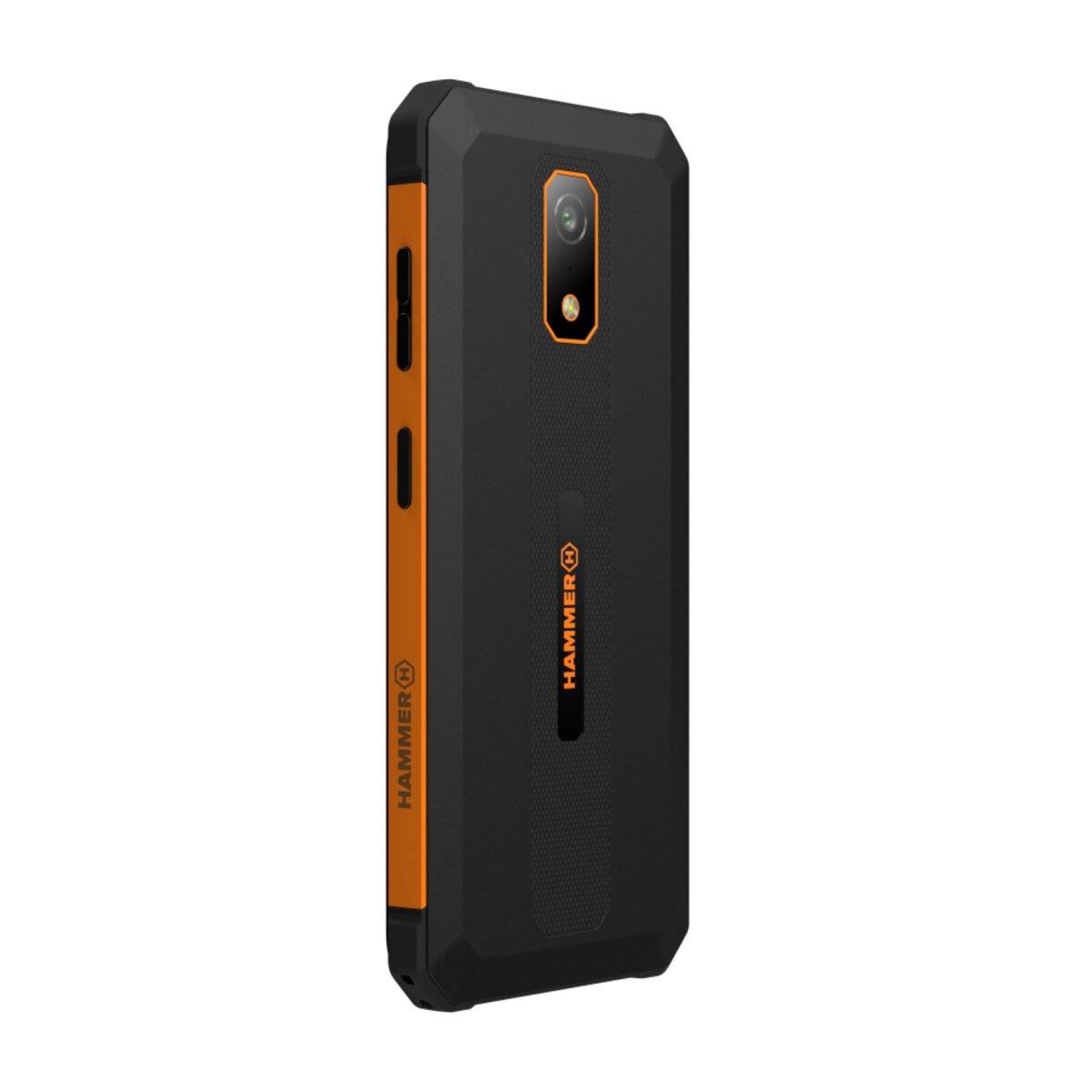 Hammer IRON Va LTE WIFI Smartphone 6,5" Schwarz-Orange IP69 Wasserdicht 6500 mAh