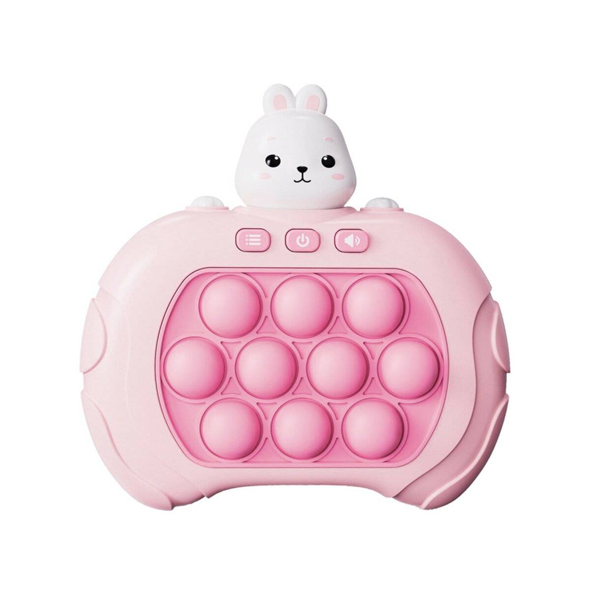 Tragbares Spiel Pop-It mit 4 Spielmodi und 999 Levels für entspannende und stressige Momente Pink