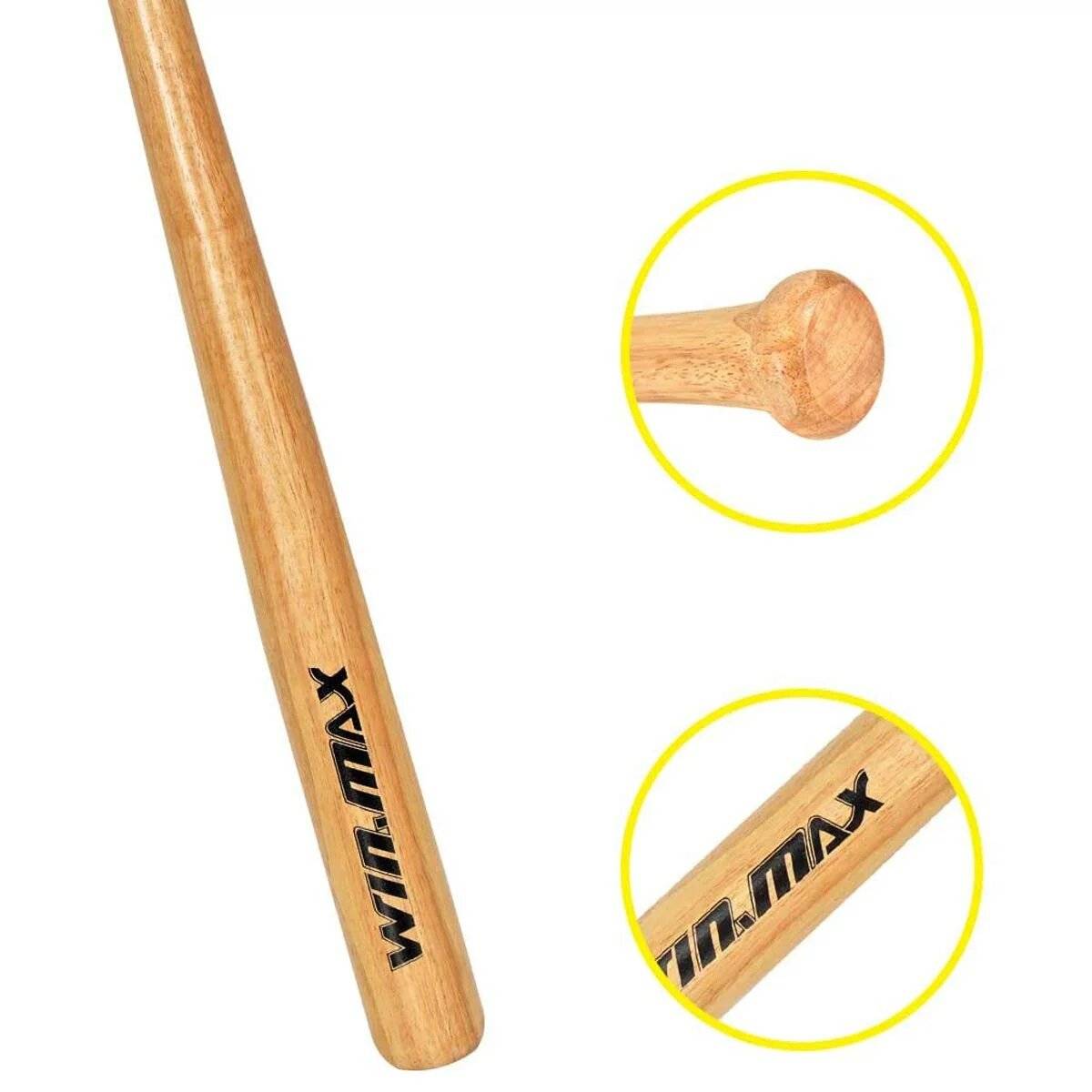WIN.MAX 32" Baseballschläger aus Holz – Klassisch und Kraftvoll