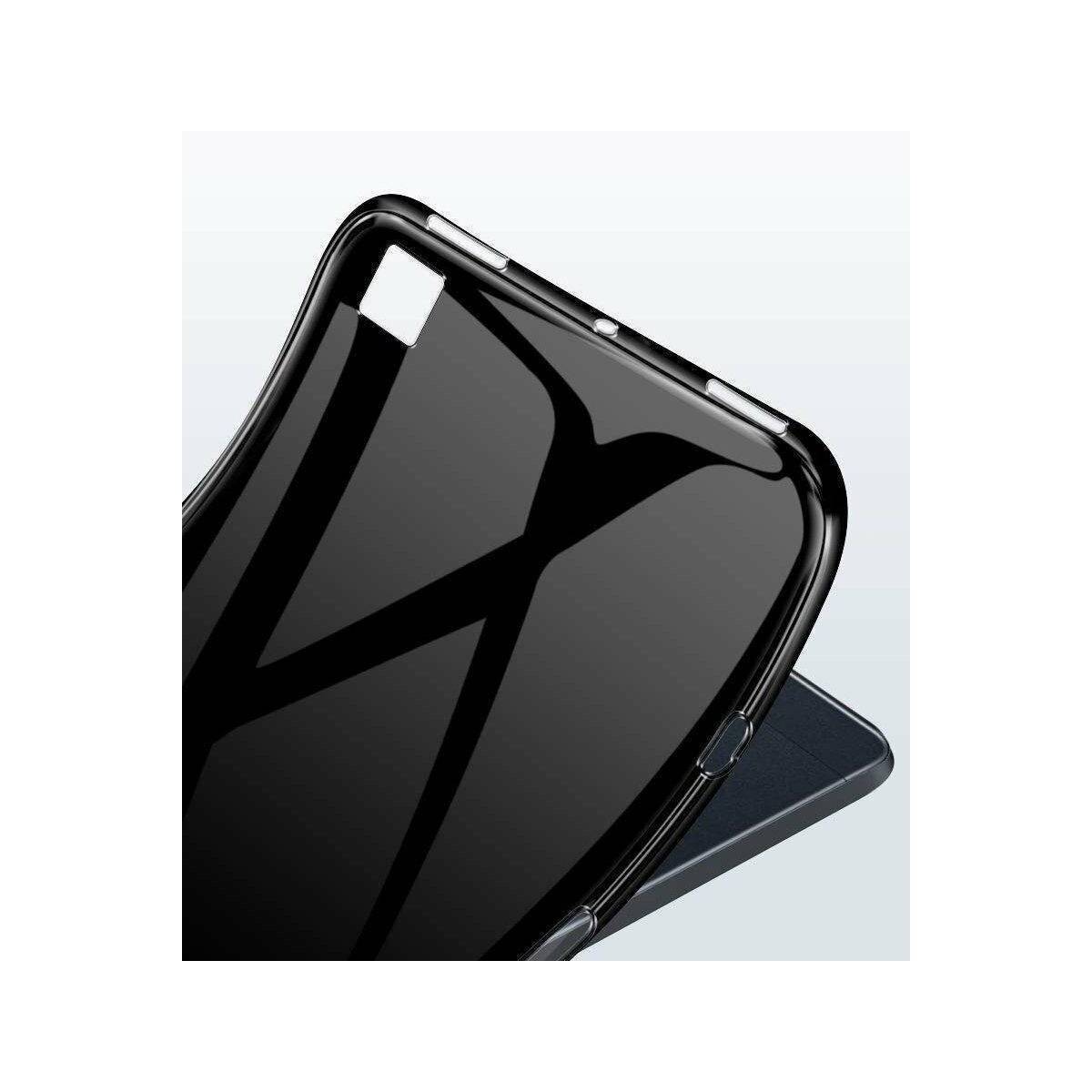 Slim Case Cover kompatibel mit Lenovo Tab Plus 11.5" 2024 Flexible Silikonhülle Schwarz