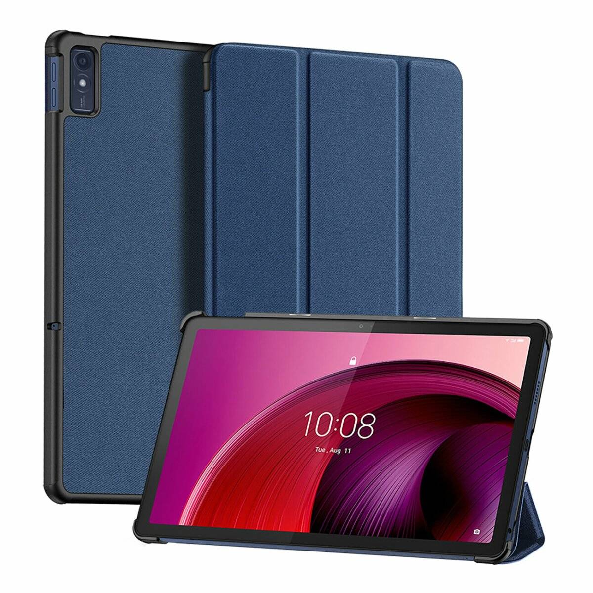 Hartschale mit Smart Sleep und integrierter Standfunktion kompatibel mit Huawei MatePad 11.5" Blau