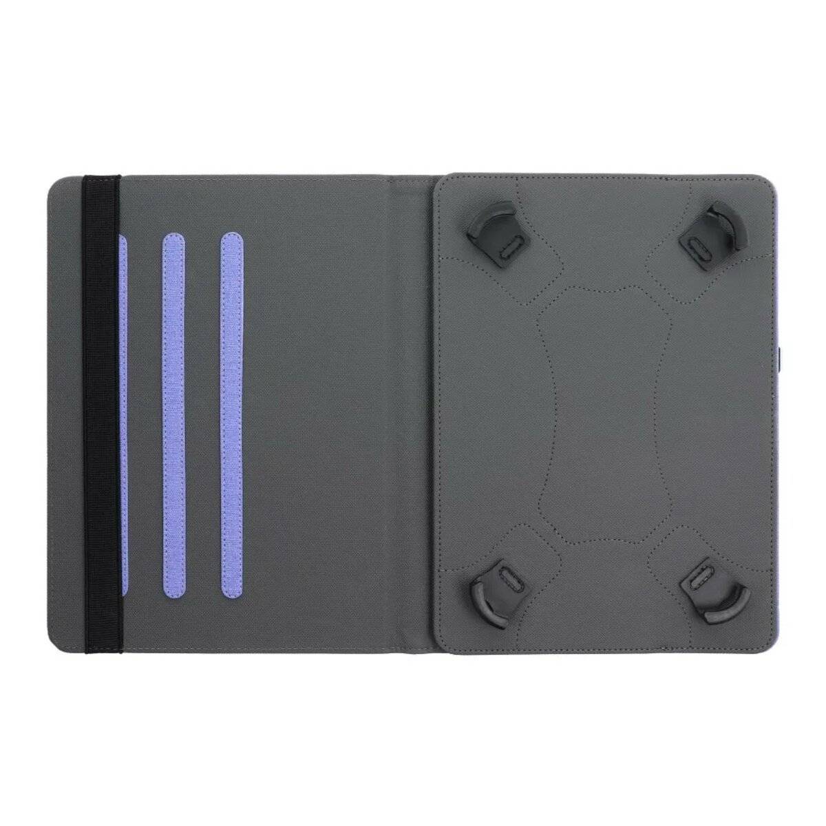 Universelle Hülle kompatibel mit 10 Zoll Tablet Schutzhülle mit Standfunktion Cover Lila