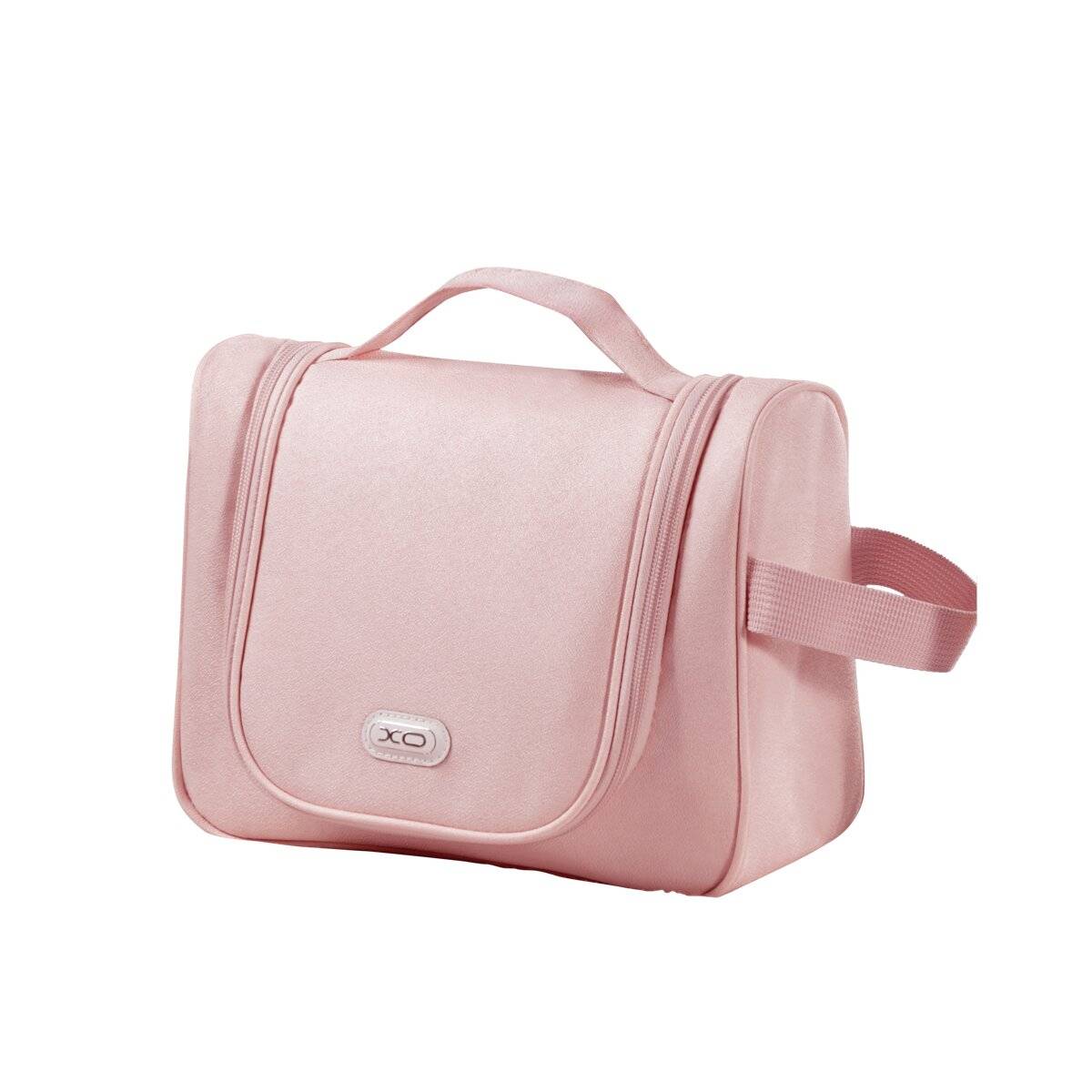 Reisekosmetik-Organizer aus strapazierfähigem Polyester - Kosmetiktasche Kulturbeutel für Unterwegs