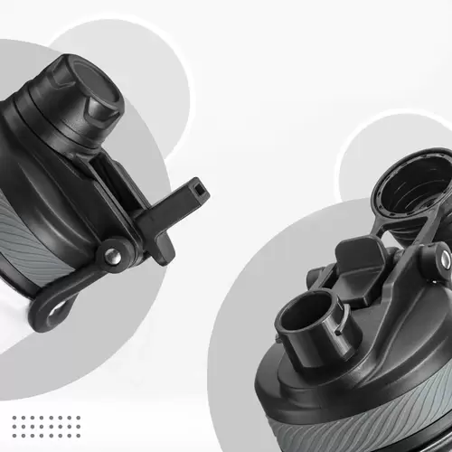 Fahrrad-Thermoflasche für Getränke aus hochwertigem Edelstahl Trinkflasche 620 ml Schwarz Fahrrad-Thermoflasche für Getränke aus hochwertigem Edelstahl Trinkflasche 620 ml Schwarz