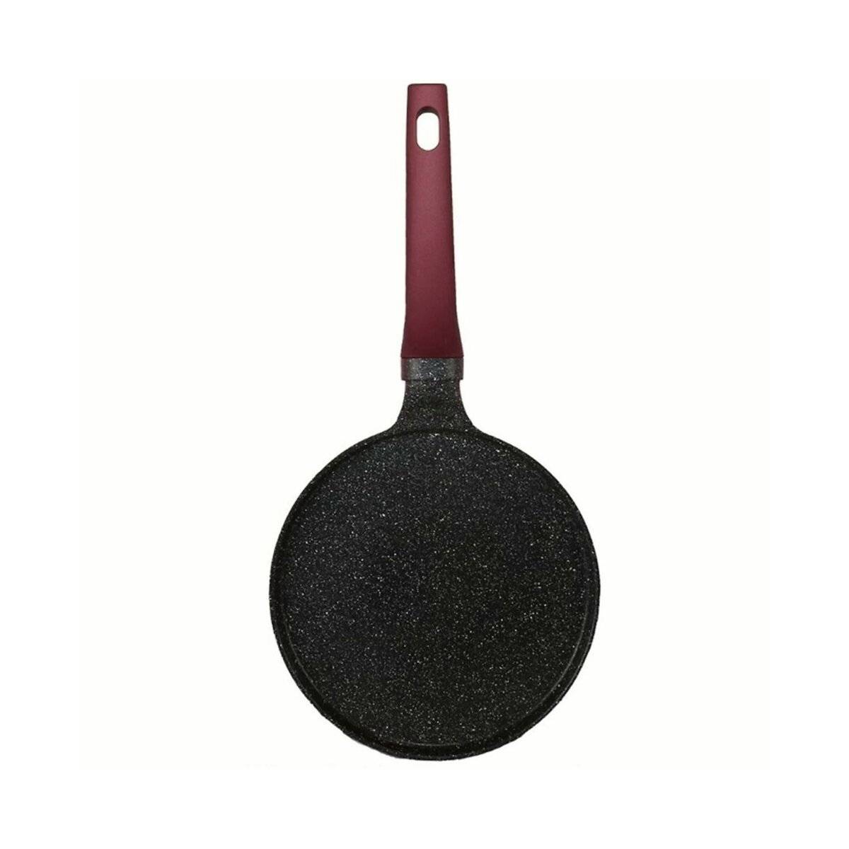 Pfannkuchenpfanne Induktion - Ø28cm Crepes Pfannen - Pancake Pfanne Pfannkuchenpfanne Marmorbeschichtung