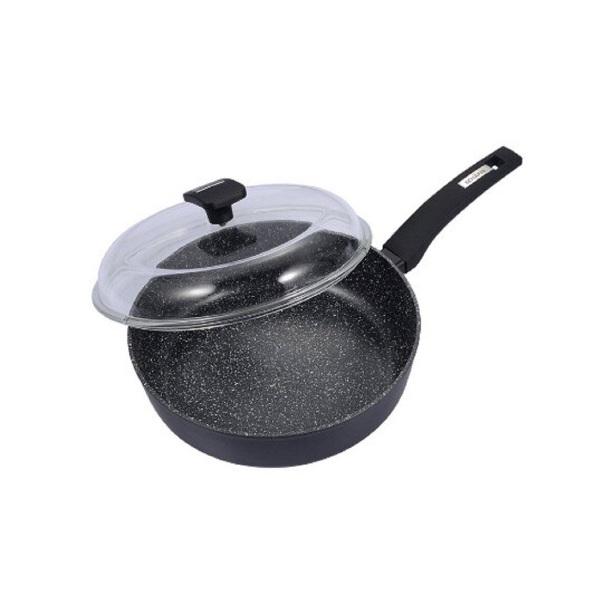 Kochgeschirr in Schwarz für Ihre Küche - Die perfekte Ausstattung für jeden Koch Schmorpfanne mit Deckel Ø 28cm