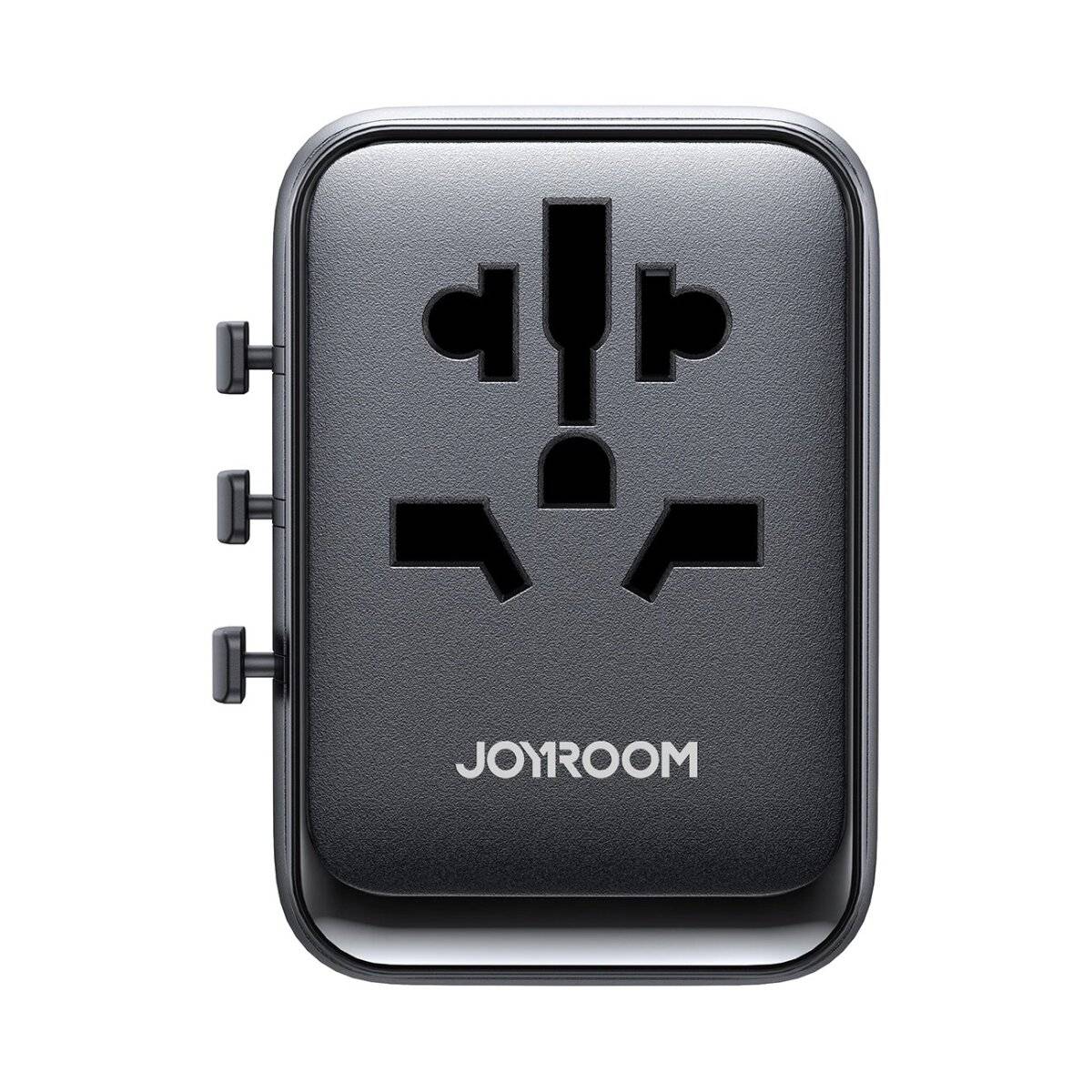 Reiseadapter universal 17W EU / US / UK / JP / AU / CN - Schwarz Stecker-Adapter für verschiedene Länder