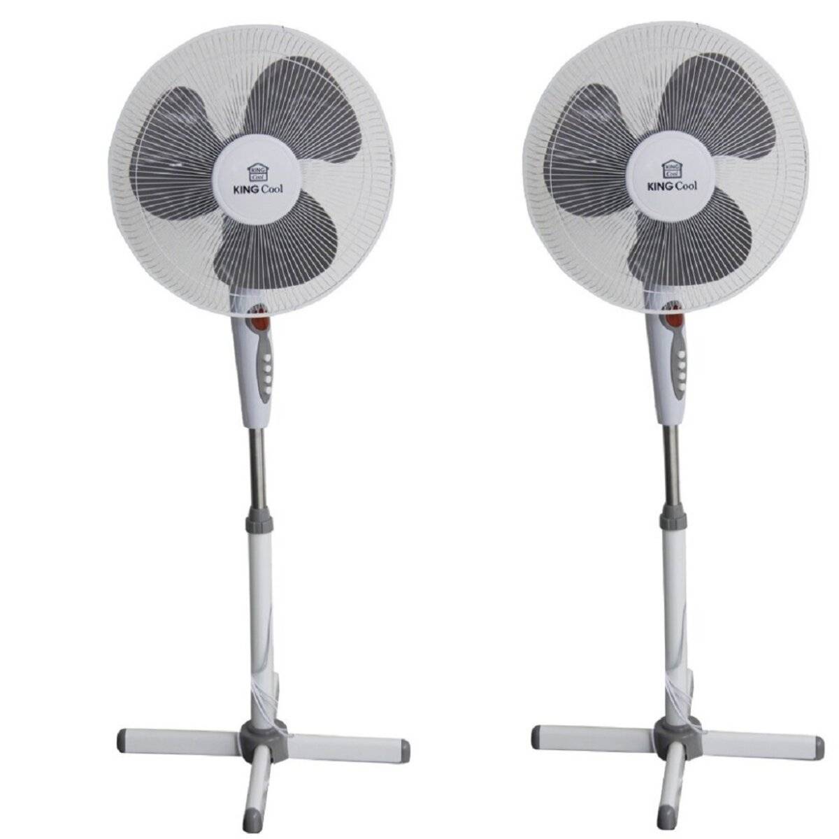 2er Set Standventilatoren  Doppelte Abkühlung für Ihr Zuhause