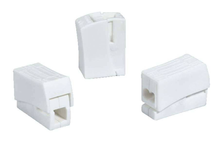 HellermannTyton Steckklemme HECL-2/1-PA-WH-100ST