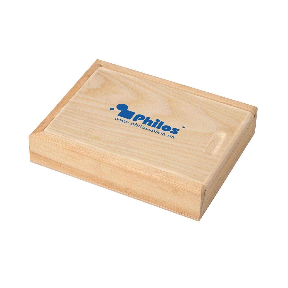 8243 - Carromsteine Bulldog, in Holzbox