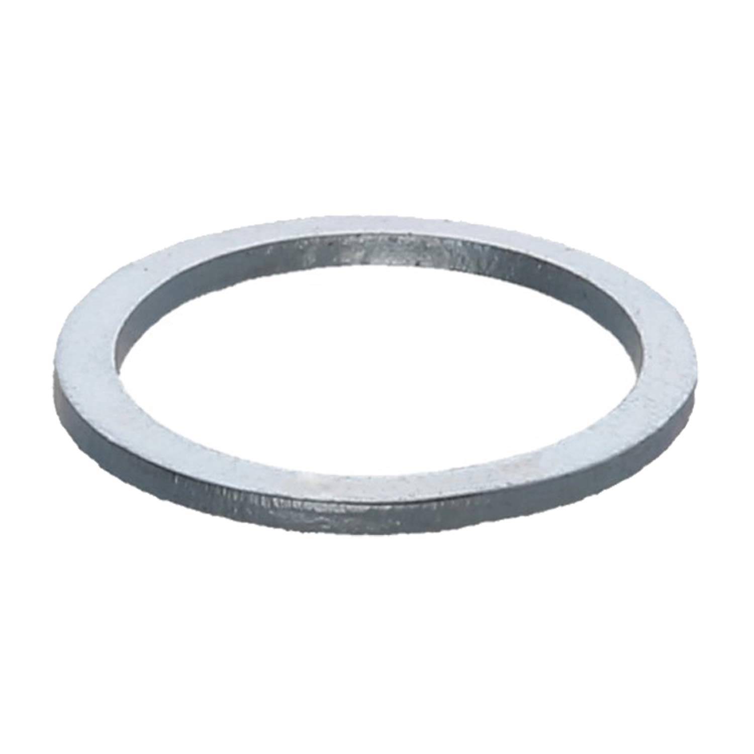 Eine runde, flache Metallscheibe mit einem zentralen Loch, die zur Verteilung der Last einer Befestigungsschraube wie einem Bolzen oder einer Mutter verwendet wird.