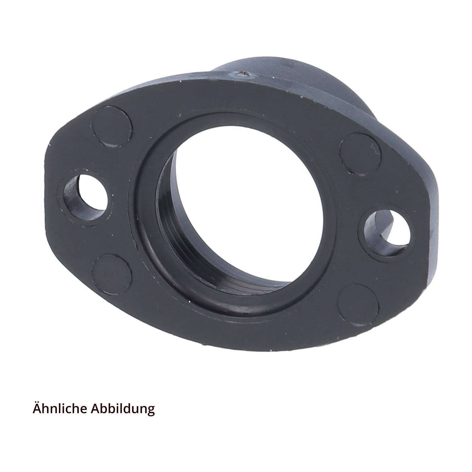 15020071225 FLEXA FFLG 21/28/M25 Flanschanschluss ohne Flanschdichtung Gewinde M25x1,5 für Schlauch-Außendurchmesser