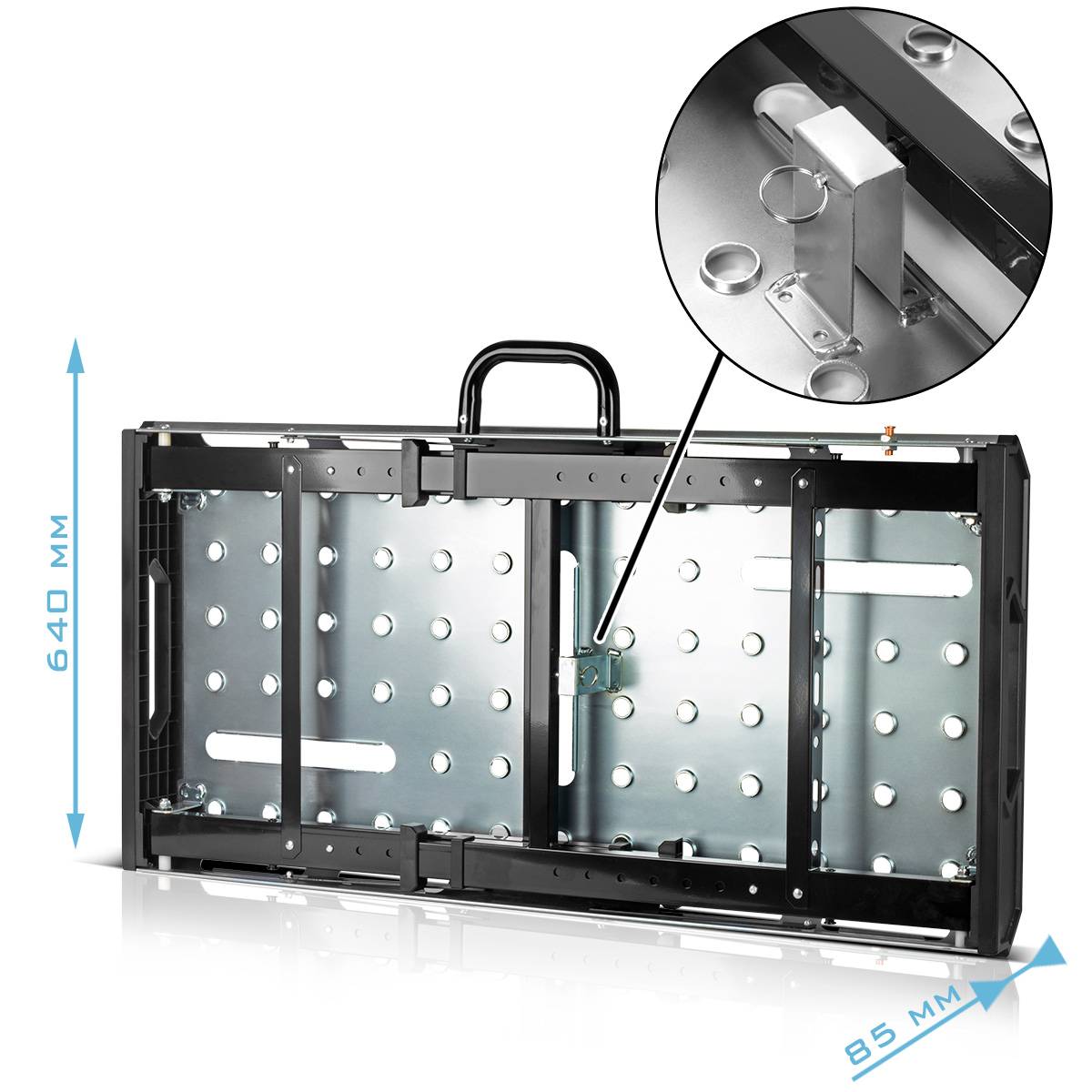 STAHLWERK Mobiler Schweißtisch AWT-930 ST 1068 x 532mm Werkbank Höhenverstellbar