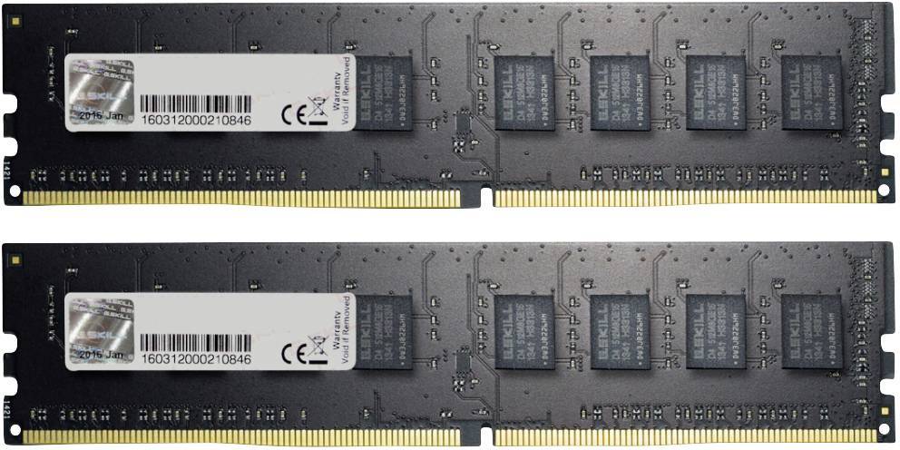 DDR4 16GB PC 2666 CL19 G.Skill KIT (2x8GB) 16GNT Multimedia-Technik Speichermodule