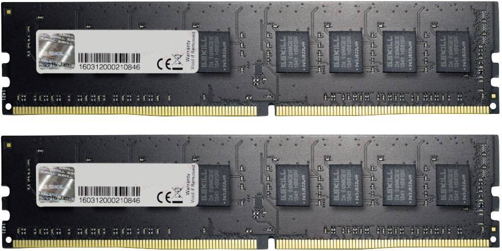 DDR4 16GB PC 2400 CL17 G.Skill KIT (2x8GB) 16GNT Value Multimedia-Technik Speichermodule