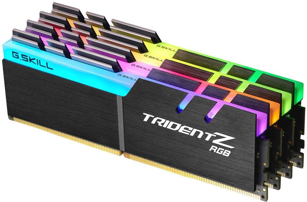 DDR4 32GB PC 3200 CL16 G.Skill KIT (4x8GB) 32GTZR Tri Z RGB Multimedia-Technik Speichermodule
