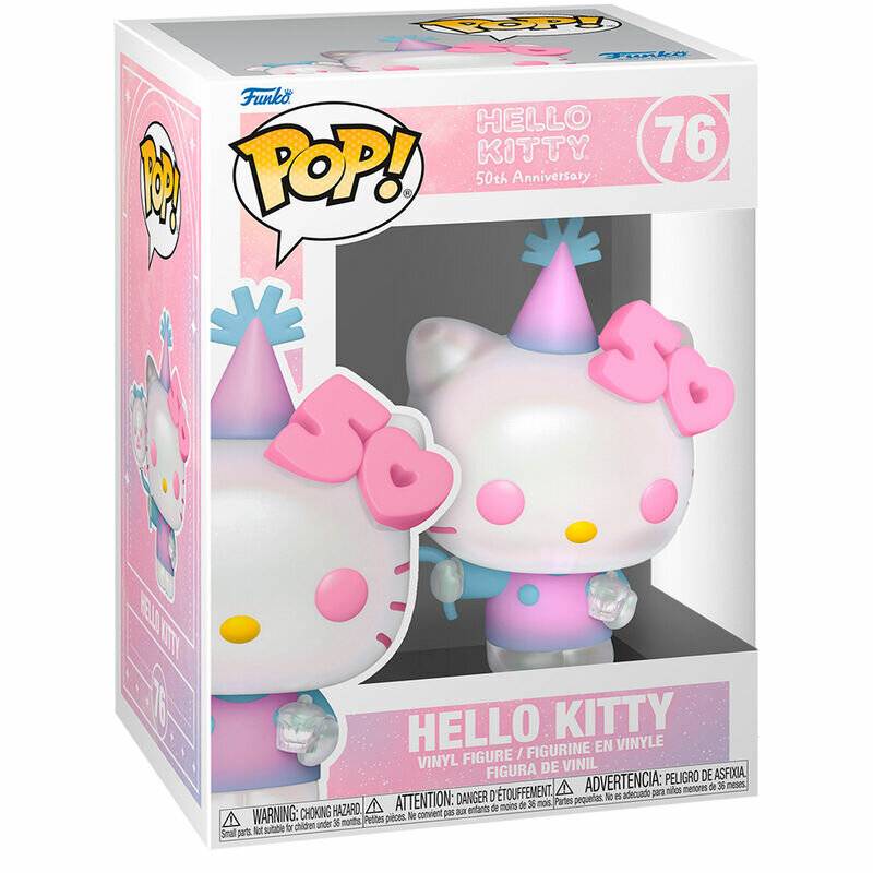 Hello Kitty POP! Sanrio Vinyl Figur HK w/ Balloons 9 cm