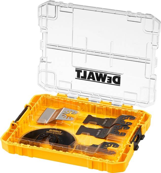 Zubehör-Set DT20761 5tlg. m. Sägeblättern/Spachtel DEWALT