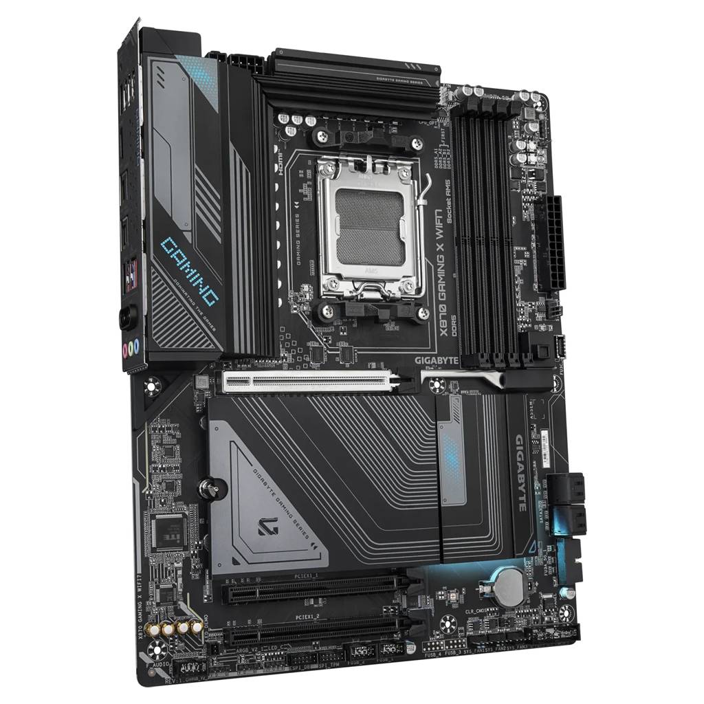 Gigabyte X870 GAMING X WIFI7 - Motherboard - ATX - Socket AM5 - AMD X870 Chipsatz - USB-C 3.2 Gen 2x2, USB4, USB 3.2 Gen