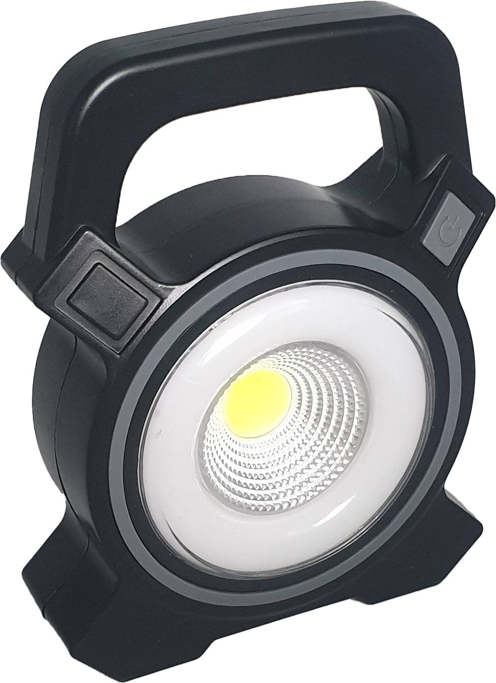 Berger & Schröter | COB-LED Arbeitslicht mit Solarpanel inkl. Akku, 2 Schaltfunktionen