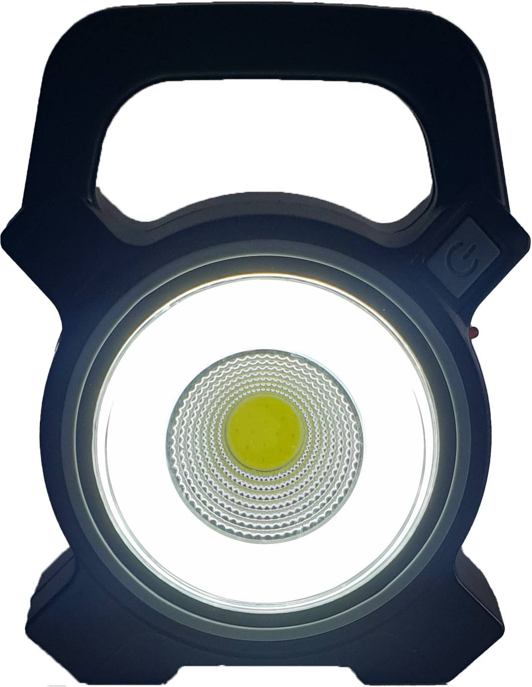 Berger & Schröter | COB-LED Arbeitslicht mit Solarpanel inkl. Akku, 2 Schaltfunktionen