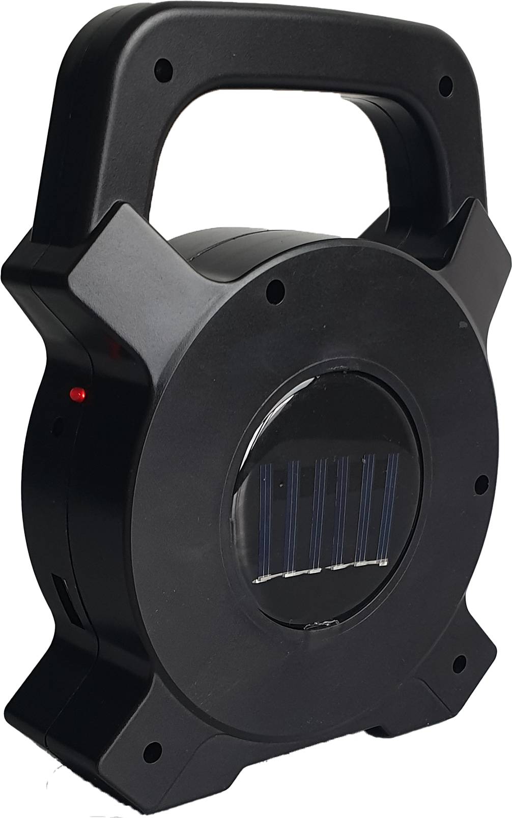 Berger & Schröter | COB-LED Arbeitslicht mit Solarpanel inkl. Akku, 2 Schaltfunktionen