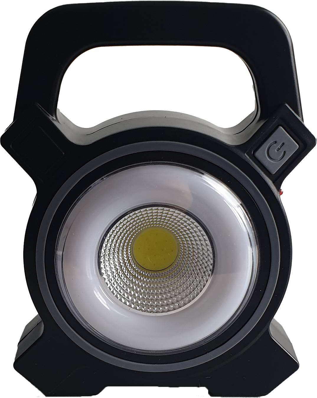 Berger & Schröter | COB-LED Arbeitslicht mit Solarpanel inkl. Akku, 2 Schaltfunktionen