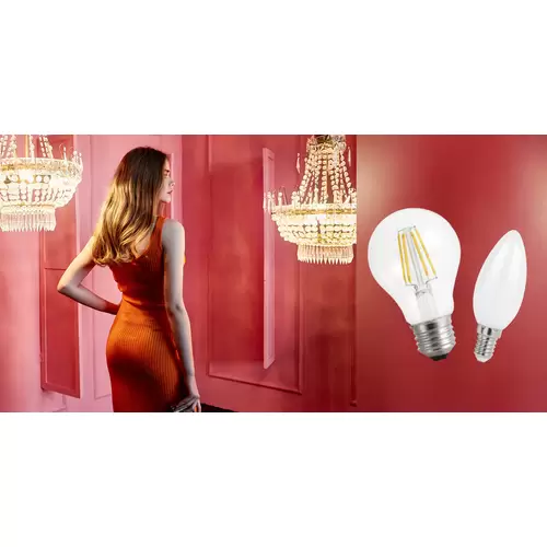 Spectrum LED E14 C35 Filament klar 5,5W = 57W Kerzenform 300° 740lm 230V Neutralweiß 4000K Spectrum LED E14 C35 Filament klar 5,5W = 57W Kerzenform 300° 740lm 230V Neutralweiß 4000K