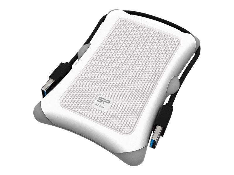 Silicon Power Festplatte 6.3cm 2TB USB3.0 A30Anti-shock Weiß extern retail Multimedia-Technik USB