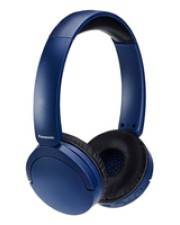 Panasonic RB-HF630BE-A Kabelloser Street-Kopfhörer On-Ear eingebautes Mikrofon Bluetooth 5.3 USB-C Blau
