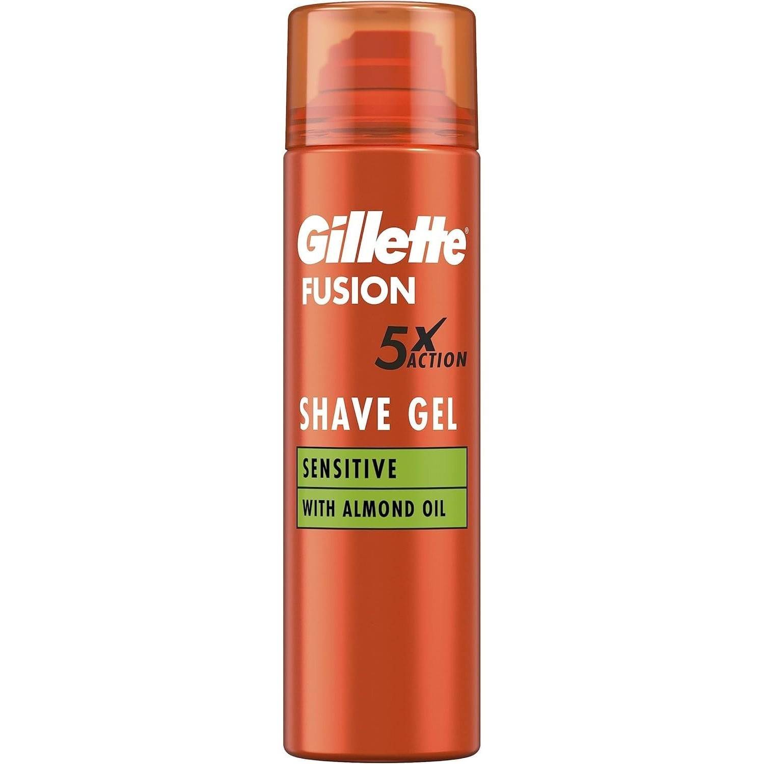 Gillette Fusion5 Sensitive Rasiergel 200 ml