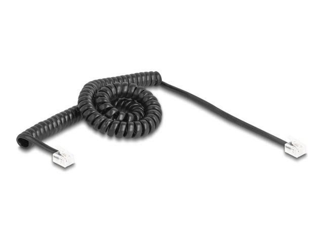 Delock - Telefonkabel - RJ-11 (M) zu RJ-11 (M)