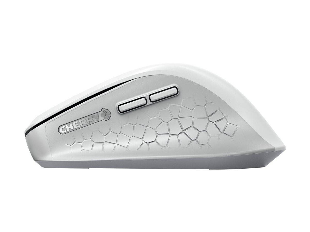 CHERRY STREAM MOUSE COMFORT - Maus - ergonomisch - Für Rechtshänder - optisch - 6 Tasten - kabellos - 2.4 GHz - kabellos