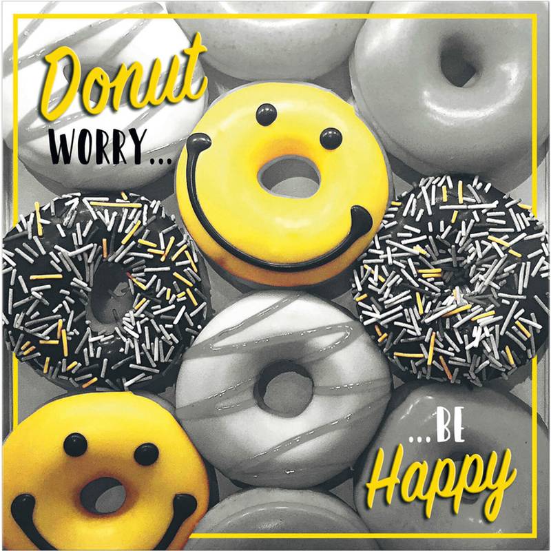 SUSY CARD 3D-Grußkarte "Donuts"