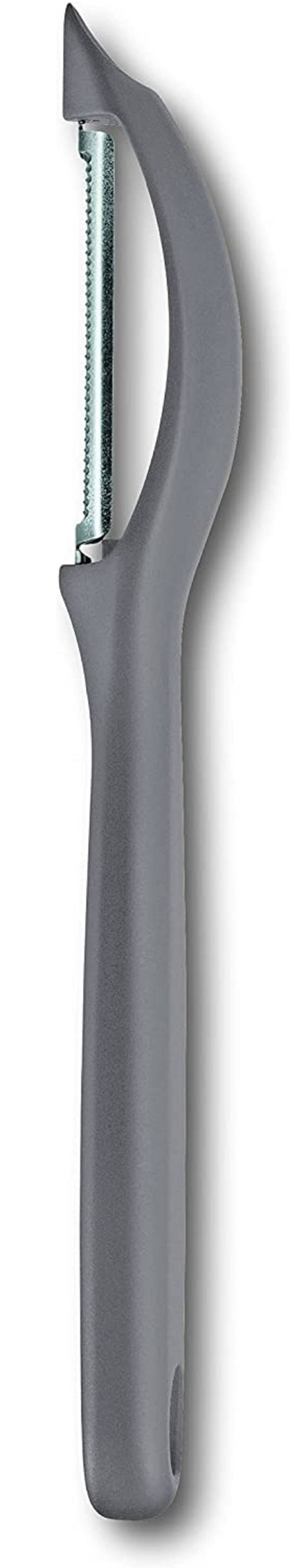 Victorinox | Limited Edition Swiss Classic Universalschäler | Obst-/Gemüseschäler | Pendelklinge, Zackenschliff | zweischneidig | Grau/Cool Grey