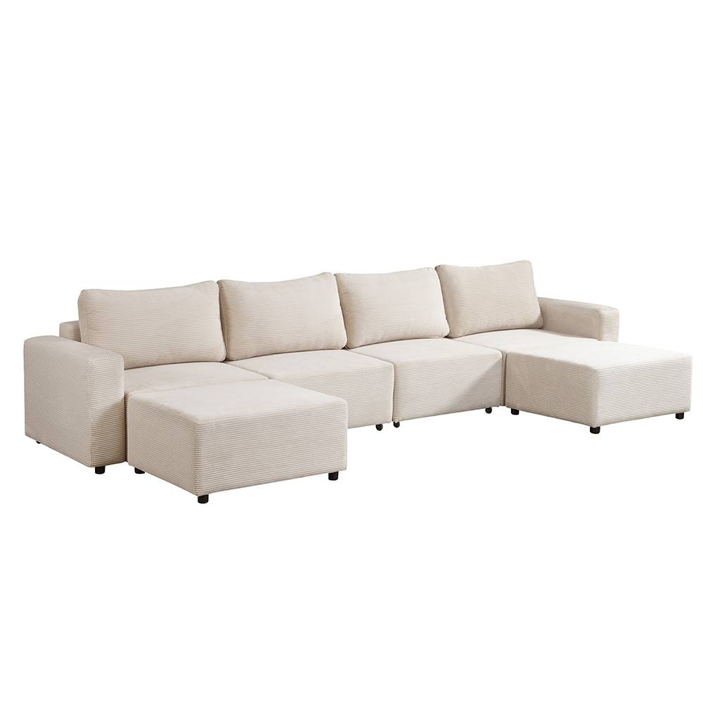 SOFA VINA XXL - Größe: XXL, Farbe: Beige
