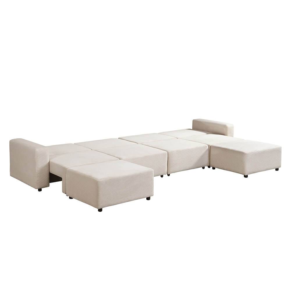 SOFA VINA XXL - Größe: XXL, Farbe: Beige