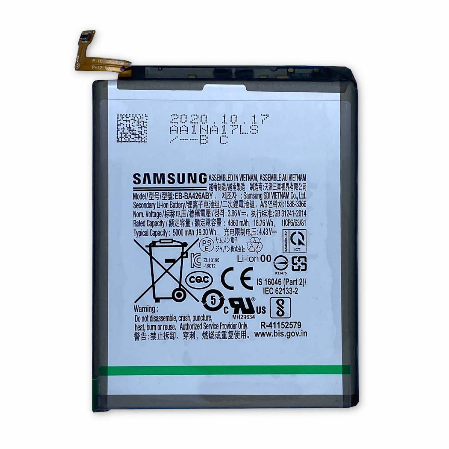 Samsung Galaxy A32 5G / A42 5G Akku EB-BA426ABY Ersatz Tausch Batterie