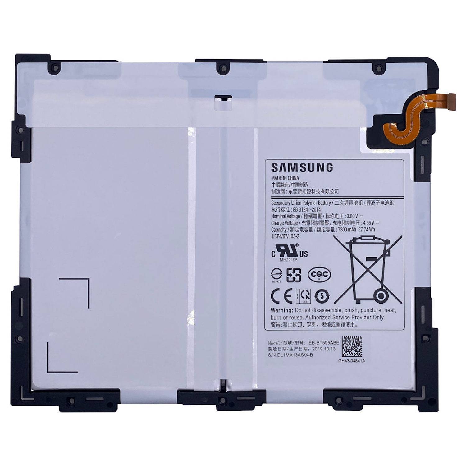 Samsung Galaxy Tab A 10.5 Akku GH43-04840A Ersatz Tausch Reparatur