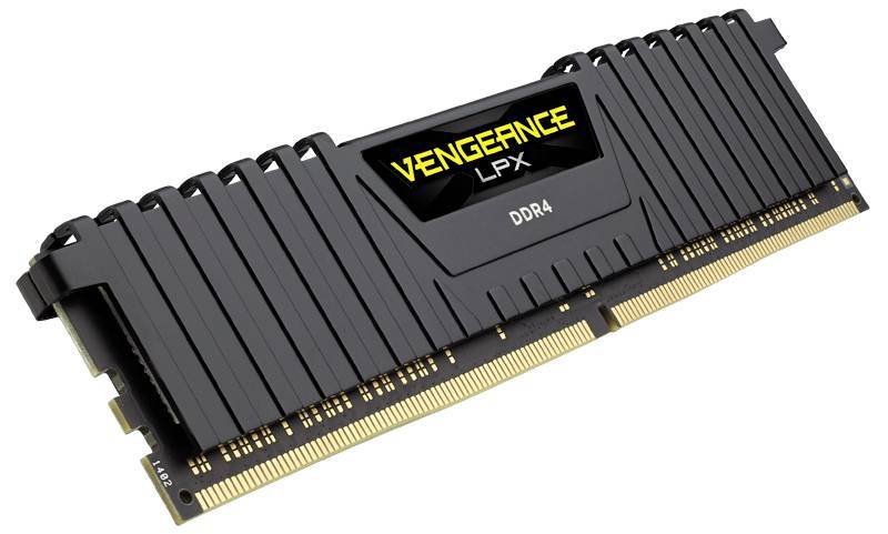 DDR4 32GB PC 3000 CL16 CORSAIR KIT (2x16GB) VENGEANCE LPX b retail Multimedia-Technik Speichermodule