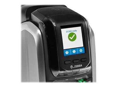 Zebra ZC300 - Plastikkartendrucker - Farbe - Thermosublimation/thermische Übertragung - CR-80 Card (85.6 x 54 mm)